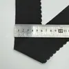 Venda Direta da Fábrica Ponto Preto e Branco Renda Crescente Faixa Elástica Lisa Borda Dentada Faixa Elástica para Cintura Faixa Elástica de Veludo de Lado Único