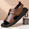 Sandalias para Hombre 2025 Verano Nuevas Transpirables Antideslizantes de Moda para Exteriores Calzado para Conducir Deportes Playa Dropshipping