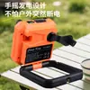 Iluminação de Camping de Carregamento Externo Alimentada por Energia Solar Carregador de Celular de Emergência com Múltiplas Marchas, Ímã e Longa Duração de Bateria para Uso Externo