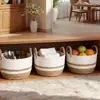 Cesta de almacenamiento de escritorio para artículos varios, organizador de ropa de armario y juguetes para bebés, cesta de lavandería sucia, cesta para artículos varios de cocina, almacenamiento de escritorio