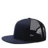 Gorra de Béisbol de Malla Transpirable de Verano con Logo Bordado para Hombres y Mujeres, Sombrero Versátil de Moda Casual para Exteriores, Sombrero de Protección Solar