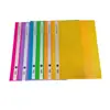 Pasta PP semitransparente Pasta de documentos A4 fichário pasta de arquivo personalizada clipe de encadernação clipe simples comercial armazenamento