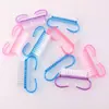 Herramientas para Uñas Pincel Pequeño de Cuerno Pincel Pequeño para Eliminar Polvo Pincel de Plástico Semitransparente para Uñas Pincel para Capa de Polvo Pincel de Limpieza