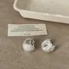 Pendientes Metálicos Redondos de Malla con Purpurina Fina de Doble Cara para Mujer, Pendientes Elegantes, de Moda y Versátiles