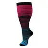 Calcetines de Compresión Tallas Grandes Transfronterizos para Ejercicio, Calcetines Largos para Pantorrilla para Personas Obesas, Calcetines Elásticos de Compresión Fuerte para Personas con Sobrepeso