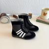 Zapatos de Lona de Caña Alta para Niños de Otoño Zapatos Casuales Versátiles para Niñas Zapatos Individuales de Moda para Niñas Estilo Nuevo para Niños Mayores Zapatos Blancos