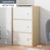 Armarios de almacenamiento para el hogar taquillas librerías a prueba de polvo con puertas estanterías para libros estantes huecos estrechos de suelo vitrinas para sala de estar
