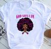Camiseta de manga corta para mujer 2023 moda estampada manga corta talla europea talla grande ins camisa básica cuello redondo