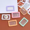 Plato de Galletas Transparente Juguete de Comida Dibujos Animados Hecho a Mano Accesorios para Joyería DIY Accesorios de Pegamento de Crema Resina Pequeños Accesorios Materiales