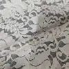 Tejido de encaje de nailon y spandex, malla elástica hueca de moda, accesorio de prenda fina de jacquard, tejido de encaje hecho a mano para DIY