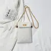 Bolsa de Peluche para Mujer 2025 Invierno Nuevo Estilo Bolso de Mano Peludo Cadena de Moda Elegante Bolso de Hombro Único Cruzado para Teléfono