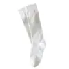 Calcetines Meilade para Mujer Estilo Coreano Calcetines Blancos para Pantorrilla Cómodos Versátiles Sueltos Calcetines Largos para Mujer para Botas Largas Calcetines de Algodón