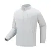 Ropa de Protección Solar con Cuello Alto UPF50+, Protección UV + Tejido Transpirable con Sensación de Hielo, Disponible en Cuatro Colores, Protección del Cuello con Cuello Alto