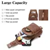 Bolso Cruzado Transfronterizo, Estilo Nuevo, Textura de Cuero Suave, Mochila Versátil de Alta Gama, Bolso Cruzado de Hombro Único Retro Europeo y Americano para Exteriores, Bolso para Mujer