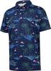 Nueva Camisa Polo para Hombre Amazon Transfronteriza Europea y Americana de Manga Corta de Secado Rápido Camisa de Golf Hawaiana 3D