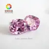 Gema Sintética Zircón Rojo Rosa Rosa Cz Cu Forma de Almohada Piedra Suelta Wuzhou Gemas al por Mayor