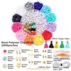 Cuentas de Vidrio Semilla de Color Sólido, Cuentas con Letras, Borlas, Set Combinado de 12 Colores, Cuentas de Vidrio, Accesorios para Joyería DIY