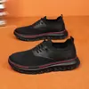 Zapatillas de Malla para Hombre Primavera y Verano Slip-On Casuales Zapatos Deportivos Zapatos de Tela Old Beijing Zapatos de Talla Grande para Hombre