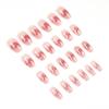 Línea de venta al por mayor de uñas, pegatinas para uñas con forma de estrella de cinco puntas, amor puro, para usar uñas, piezas de uñas desmontables