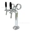 Torre de Cerveja para Bar de Chope Aço Inoxidável Formato de Cobra Torneira de Cerveja de Cabeça Única Equipamento Dispensador de Bar