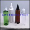Garrafa Branca de 200ml com Tampa Pontiaguda, Frasco Marrom para Óleo com Bico Pontiagudo, Frasco para Perfume com Tampa Pontiaguda, Frasco para Remédio Líquido, Frasco para Loção com Tampa Pontiaguda, Frasco para Pasta Colorida