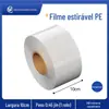 Filme de Envolvimento PE Resistente a Perfurações Filme Tracional de Reforço de Bandeja Filme Protetor para Mudanças Filme Plástico para Fio Filme de Envolvimento para Embalagem