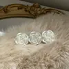 Pasador de Flores Retro de Gama Alta, Pinza de Una Línea, Suave y Versátil, Pinza para Flequillo, Pinza Lateral, Adorno para el Cabello, Nueva Tendencia