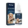 Gotas Oftálmicas FURRIYO para Mascotas - Limpieza y cuidado ocular para gatos y perros, alivia la molestia alrededor de los ojos