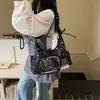 Nova Mochila Escolar Estilo 2026 para Alunos, Alto Valor, Bonita, Bolsa Transversal de Grande Capacidade, Pequena Bolsa Casual Tendência e Fashion para Mulheres de Ombro Único