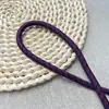Corda trançada personalizada de 8mm 150cm corda única 97 cores em estoque Corda de poliéster para DIY feita à mão Cordão anti-perda resistente ao desgaste