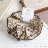 Corbata de Pelo para Intestino Grueso Floral Francesa Cintura Pequeña Corbata de Pelo Súper Grande Esponjosa Tarjeta de Accesorios para el Cabello Corbata de Pelo para Moño de Supermercado Diadema
