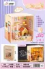 Nuevo Producto Infantil Mundo Micro Pequeño Cabaña DIY Dormitorio Estudio Baño Bloques de Construcción Modelo Hecho a Mano Ensamblado Habitación Regalos
