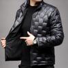 Hengyuanxiang White Duck Down Jacket Masculino 2024 Outono e Inverno Novo Jovem e Meia-idade Leve Quente Jaqueta Masculina Top