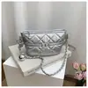 Bolso Cruzado de Hombro Único con Diseño de Nicho Coreano para Mujer 2026 Primavera Nuevo Cadena Pequeño Estilo Chanel Moda Bolso de Axila