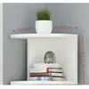Estante de Almacenamiento Creativo Triangular de Múltiples Niveles para Piso, para Uso en Casa en Sala de Estar, Dormitorio, Estudio, Estantería de Esquina, Librero