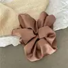 Colección de Rebajas de Scrunchies de Tela de Moda Estilo Coreano: Diademas para el Cabello con Estampado de Leopardo, Lunares y Moños, Bandas Elásticas para Cola de Caballo