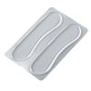 Adesivos para Sapatos de Salto Alto, Antidor, Adesivos Transparentes de Meia Sola Antiderrapantes para Calcanhar, Invisíveis Anti-Desgaste, Adesivos de Calcanhar de Silicone Espessos Autoadesivos