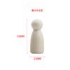 Manualidades de Madera Adornos Figuras de Madera Muñecas de Madera Pintadas Creativas para Niños Madera Natural Color Figuras Pequeñas de Madera Al por Mayor