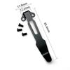 Ferramenta peças DIY suporte de ferramenta dobrável clipe traseiro de aço inoxidável clipe de bolso clipe de ferramenta acessórios ferramenta de fabricação clipe de ferramenta