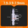 Reductor de Tes de Cuatro Vías, Divisor de Manguera Múltiple de Cuatro Vías, Tes de Cuatro Vías, Unión de Pagoda, Tubería de Cuatro Vías, Unión de Pagoda, Tes de Cuatro Vías
