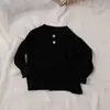 Camiseta de Manga Larga de Modal para Niños Suave y Cómoda para Niños Medianos a Grandes Ropa de Uso Diario Estilo Básico Otoño para Niños