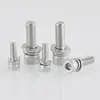 En Stock Tornillo Combinado Tri-Combinación Cabeza Cilíndrica Hexagonal 304 Acero Inoxidable Cabeza de Copa Moleteada Arandela de Resorte Plana Tornillo Din912