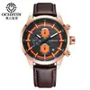 Ochstin/Augusten Nuevo Reloj para Hombre Multiusos Casual de Negocios Reloj de Cuarzo