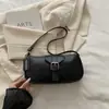 Bolso de Mujer Minimalista Retro 2026 Otoño Nuevo Estilo Elegante Texturizado Bolso de Hombro para Debajo del Brazo Bolso de Mano de Moda para Viajes Cotidianos