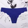 Talla europea comercio exterior mayoreo europeo y americano sexy Algodón Seda de Hielo tanga sin costuras para mujer ropa interior estampada