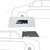 Adecuado para logo lateral BMW logo M guardabarros Serie 1 Serie 3 Serie 5 Serie 7 X1/X3/X5/X6m guardabarros pegatina M Sport