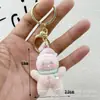Chaveiro de Natal com Boneco de Pelúcia Transfronteiriço Pingente de Boneco Chaveiro de Natal Caixa Surpresa Boneco Pingente de Cola Pendente de Natal