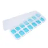 Bandeja de Hielo de 14 Compartimentos con Tapa, Bandeja de Hielo de Silicona, Bandeja de Hielo con Forma de Rosa, Bandeja de Hielo de Silicona de 24 Compartimentos con Tapa