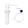 Fornecido Diretamente do Fabricante Original, Dispenser de Sabão com Haste Espiral Estendida, Dispenser de Sabão para Cozinha em Aço Inoxidável, Dispenser de Detergente Doméstico