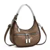 Design de Nicho Francês 2026 Nova Bolsa Feminina Tendência Bolsa de Ombro Bolsa Transversal Bolsa Meia-Lua Bolsa de Ombro Único Pequena de Mão